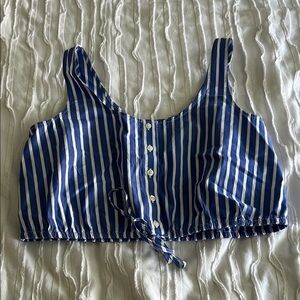 Gap Striped Sleeveless Top
